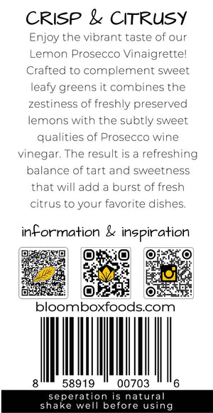 Lemon Prosecco Vinaigrette | crafted for LEAFY GREENS